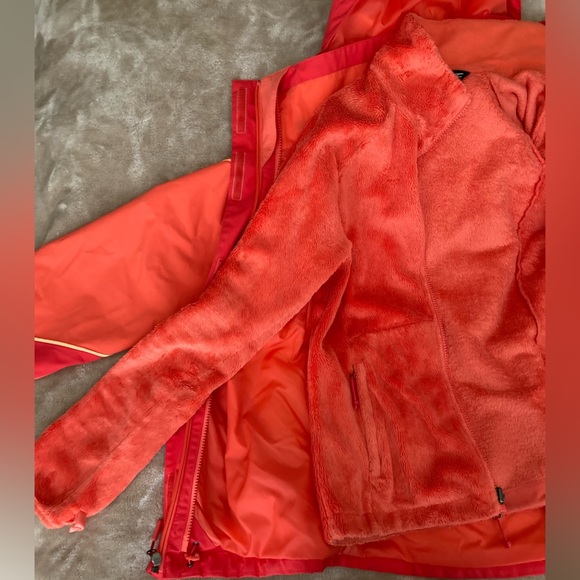 North Face 2 in 1 Hyvent Jacket Shell and Fleece Liner - Picture 9 of 16